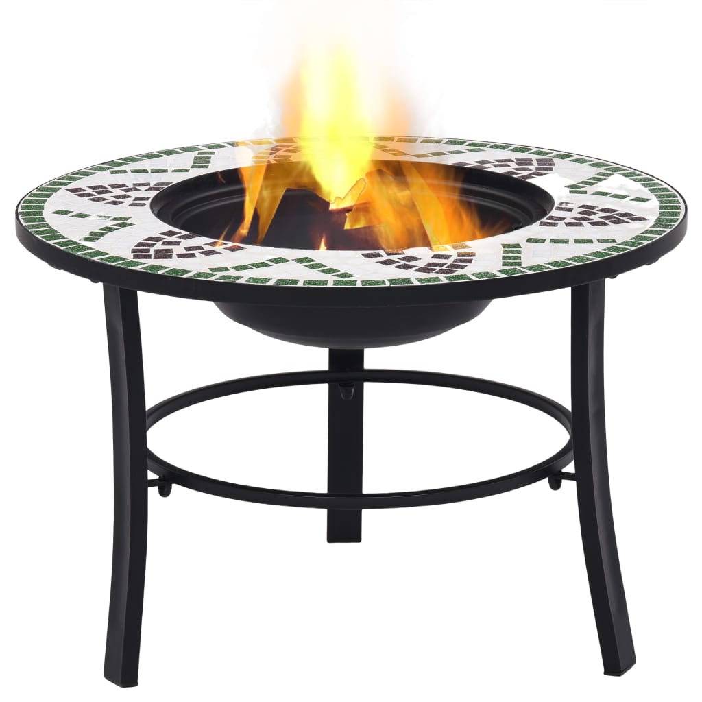 Feuerstelle Mosaik Keramik 68 Cm