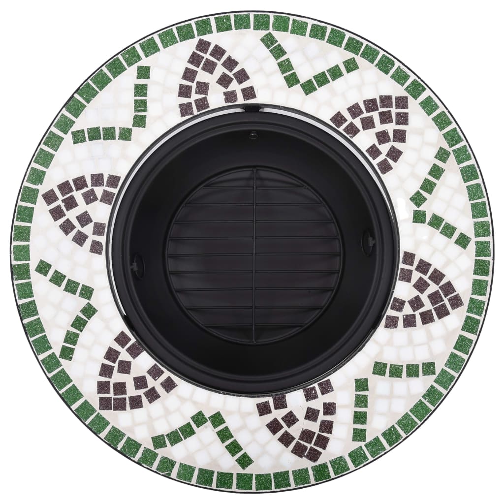 Feuerstelle Mosaik Keramik 68 Cm