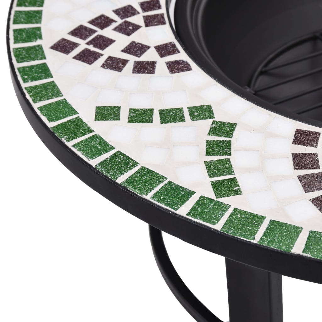 Feuerstelle Mosaik Keramik 68 Cm