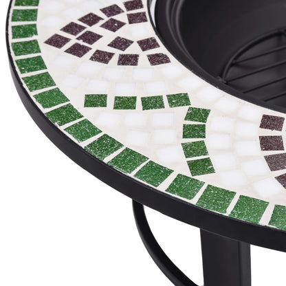 Feuerstelle Mosaik Keramik 68 Cm