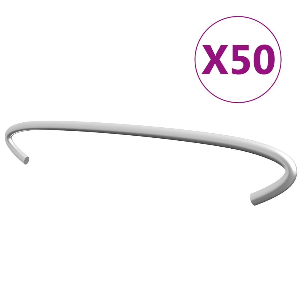 Gabionen-Distanzhalter 50 Stk. Verzinkter Stahl