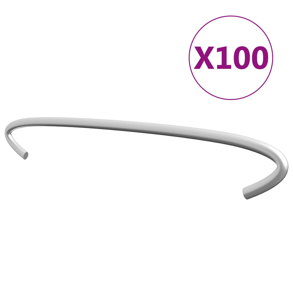 Gabionen-Distanzhalter 100 Stk. Verzinkter Stahl