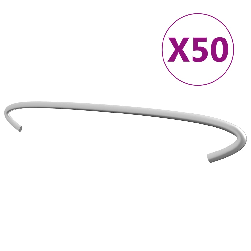 Gabionen-Distanzhalter 50 Stk. Verzinkter Stahl