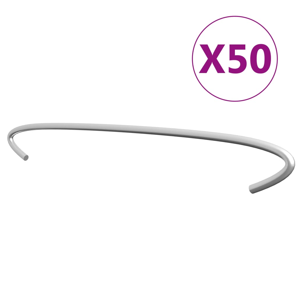 Gabionen-Distanzhalter 50 Stk. Verzinkter Stahl