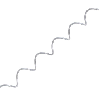 Gabionen-Spiralen 24 Stk. Verzinkter Stahl 100 Cm