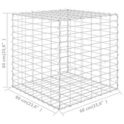 Würfel-Gabionen-Hochbeet Stahldraht