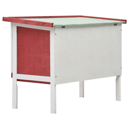 Kaninchenstall 1 Ebene Holz