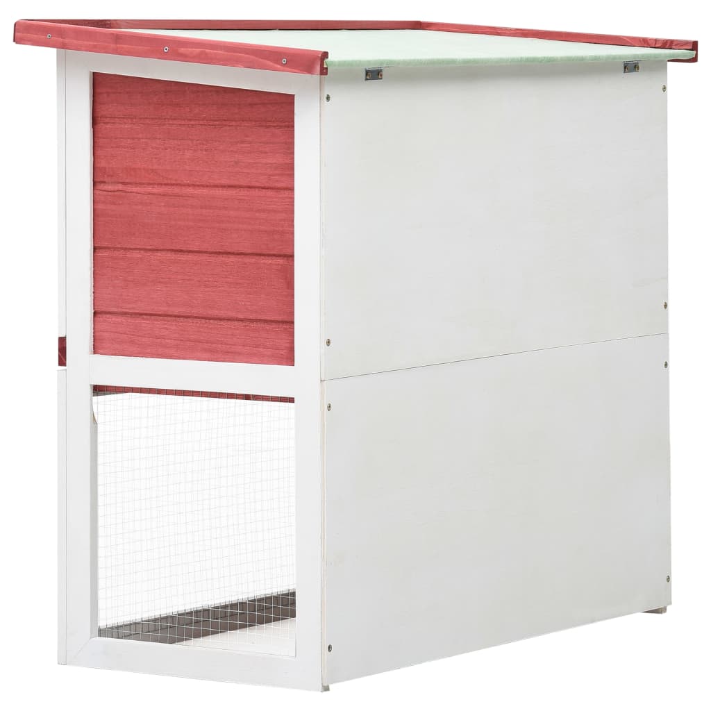 Kaninchenstall 1 Tür Holz