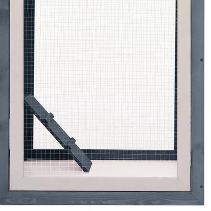 Hühnerkäfig 170X81X110 Cm Massivholz Kiefer & Tanne