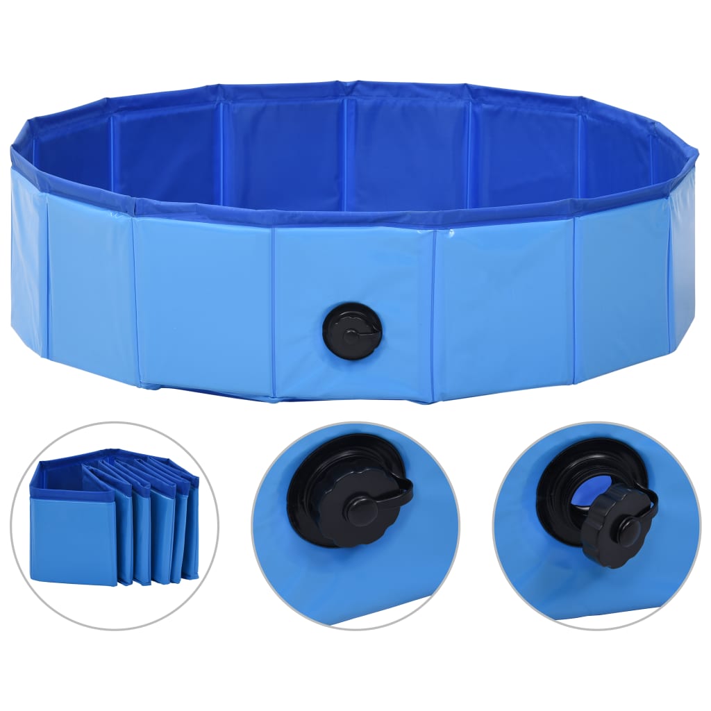 Hundepool Faltbar 80 X 20 Cm Pvc
