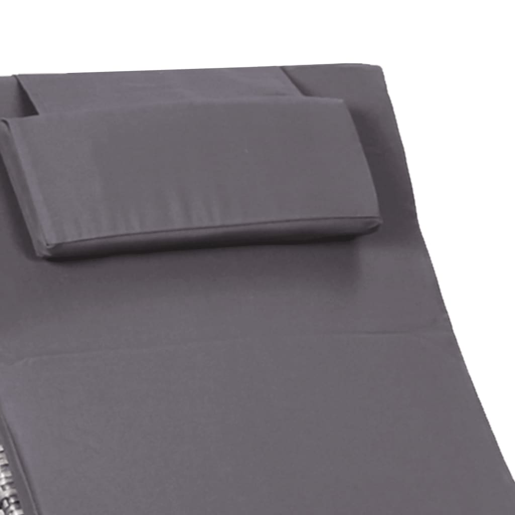 Sonnenliege Mit Auflage Poly Rattan
