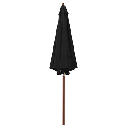 Sonnenschirm Mit Holz-Mast 300X258 Cm
