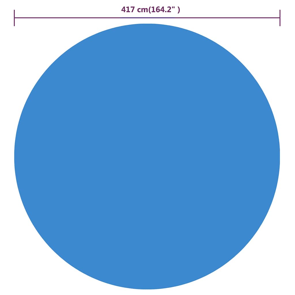 Poolabdeckung 417 Cm Pe