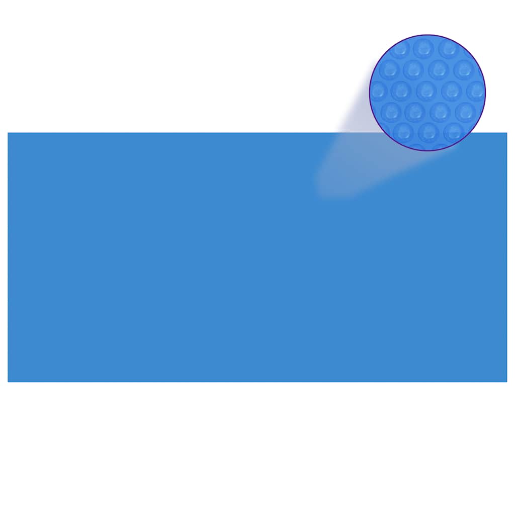 Poolabdeckung 400×200 Cm Pe Blau