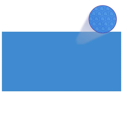 Poolabdeckung 488×244 Cm Pe Blau