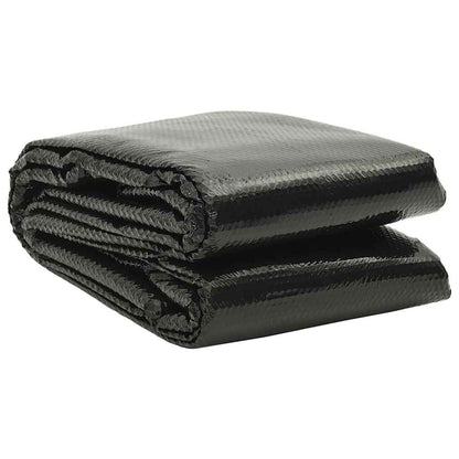 Treibende Pool Solarfolie Rechtecking 10 X 5M Pools, Schwarz