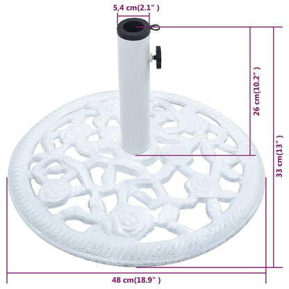Sonnenschirmständer 12 Kg 48 Cm Gusseisen