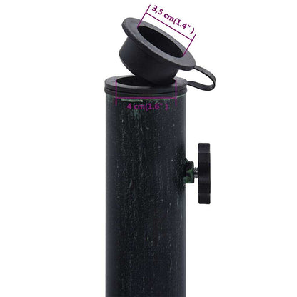 Sonnenschirmständer 9 Kg 40 Cm Gusseisen