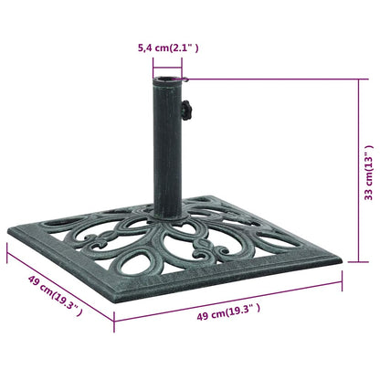 Sonnenschirmständer 12 Kg 49 Cm Gusseisen