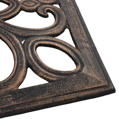 Sonnenschirmständer Bronze 12 Kg 49 Cm Gusseisen