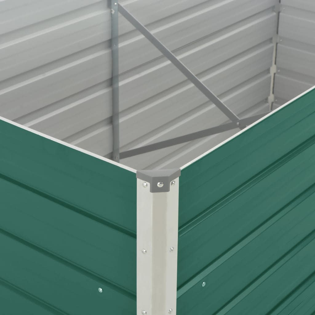 Hochbeet 160 X 80 X 77 Cm Verzinkter Stahl