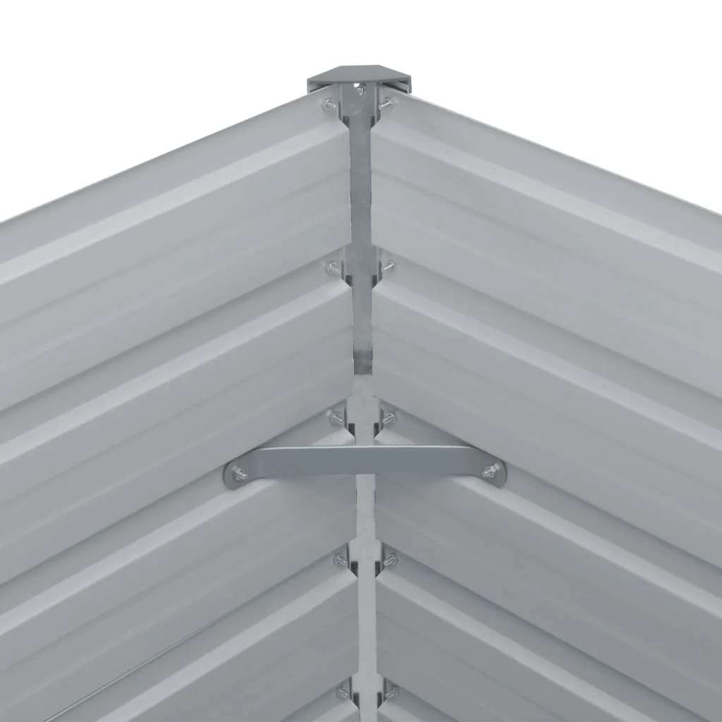 Hochbeet 160 X 80 X 77 Cm Verzinkter Stahl