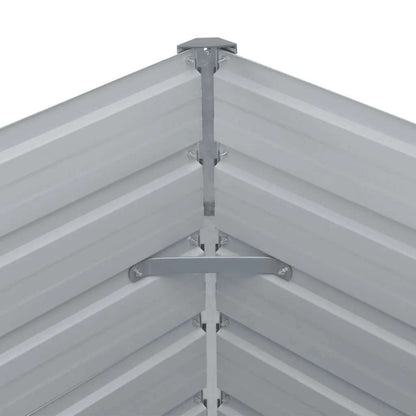 Hochbeet 160 X 80 X 77 Cm Verzinkter Stahl