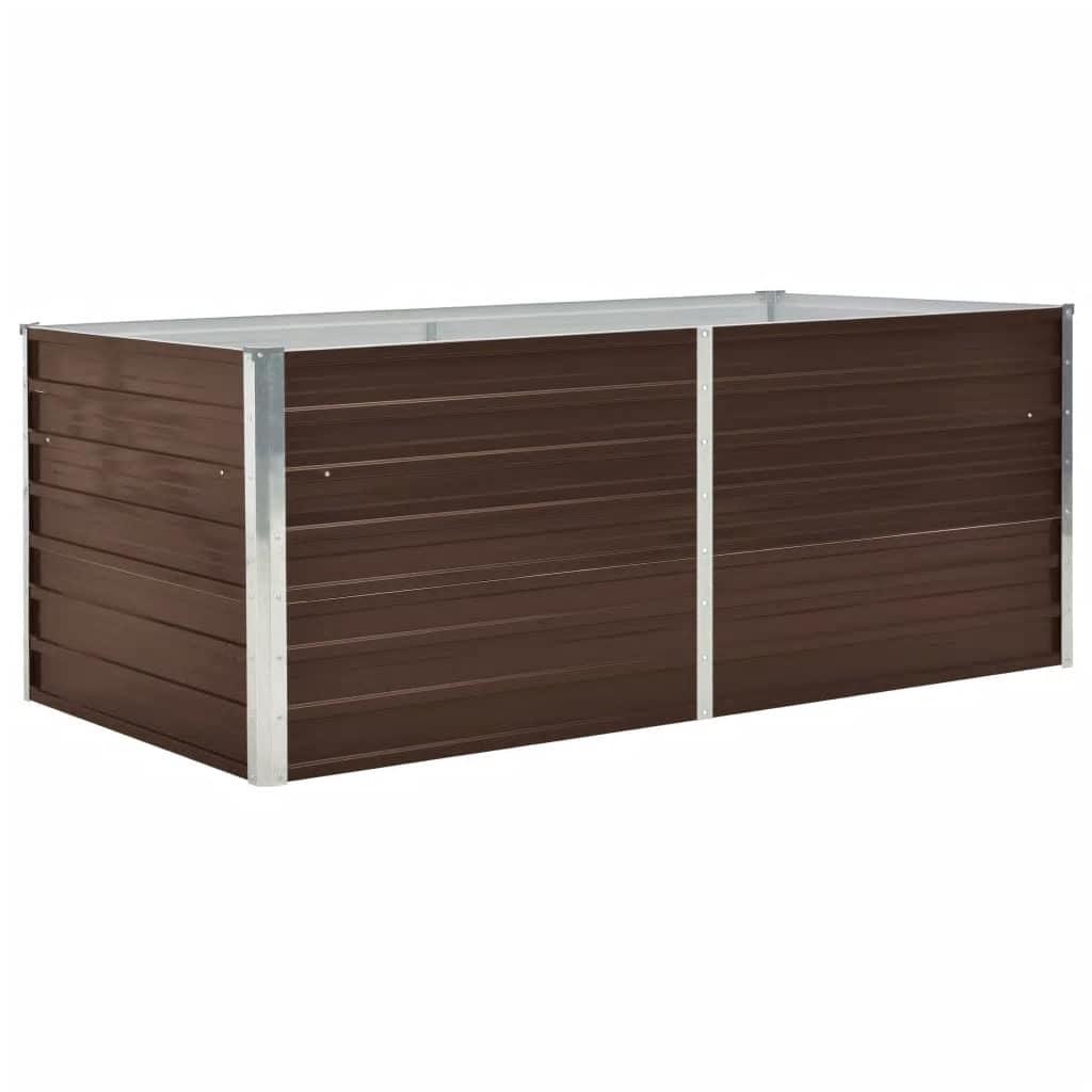 Hochbeet 160 X 80 X 45 Cm Verzinkter Stahl