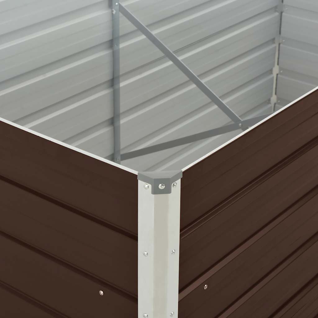 Hochbeet 160 X 80 X 45 Cm Verzinkter Stahl