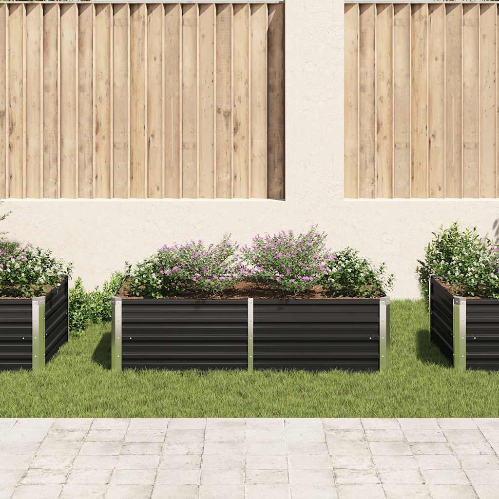 Hochbeet 160 X 80 X 45 Cm Verzinkter Stahl