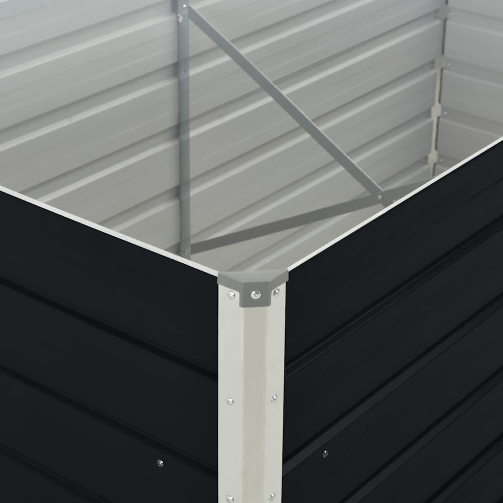 Hochbeet 160 X 80 X 45 Cm Verzinkter Stahl