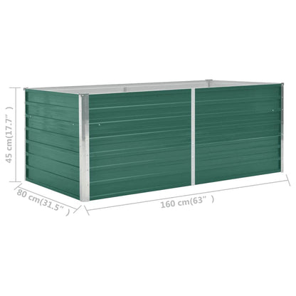 Hochbeet 160 X 80 X 45 Cm Verzinkter Stahl