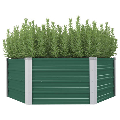 Hochbeet 129X129X45 Cm Verzinkter Stahl