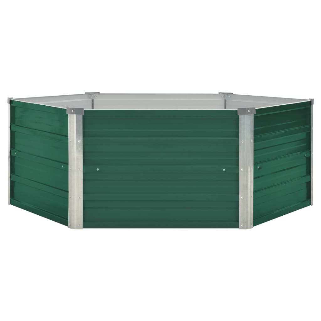 Hochbeet 129X129X45 Cm Verzinkter Stahl