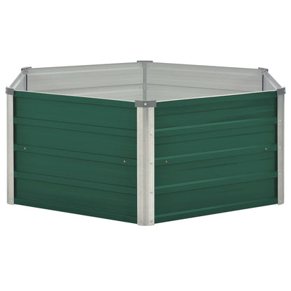 Hochbeet 129X129X45 Cm Verzinkter Stahl