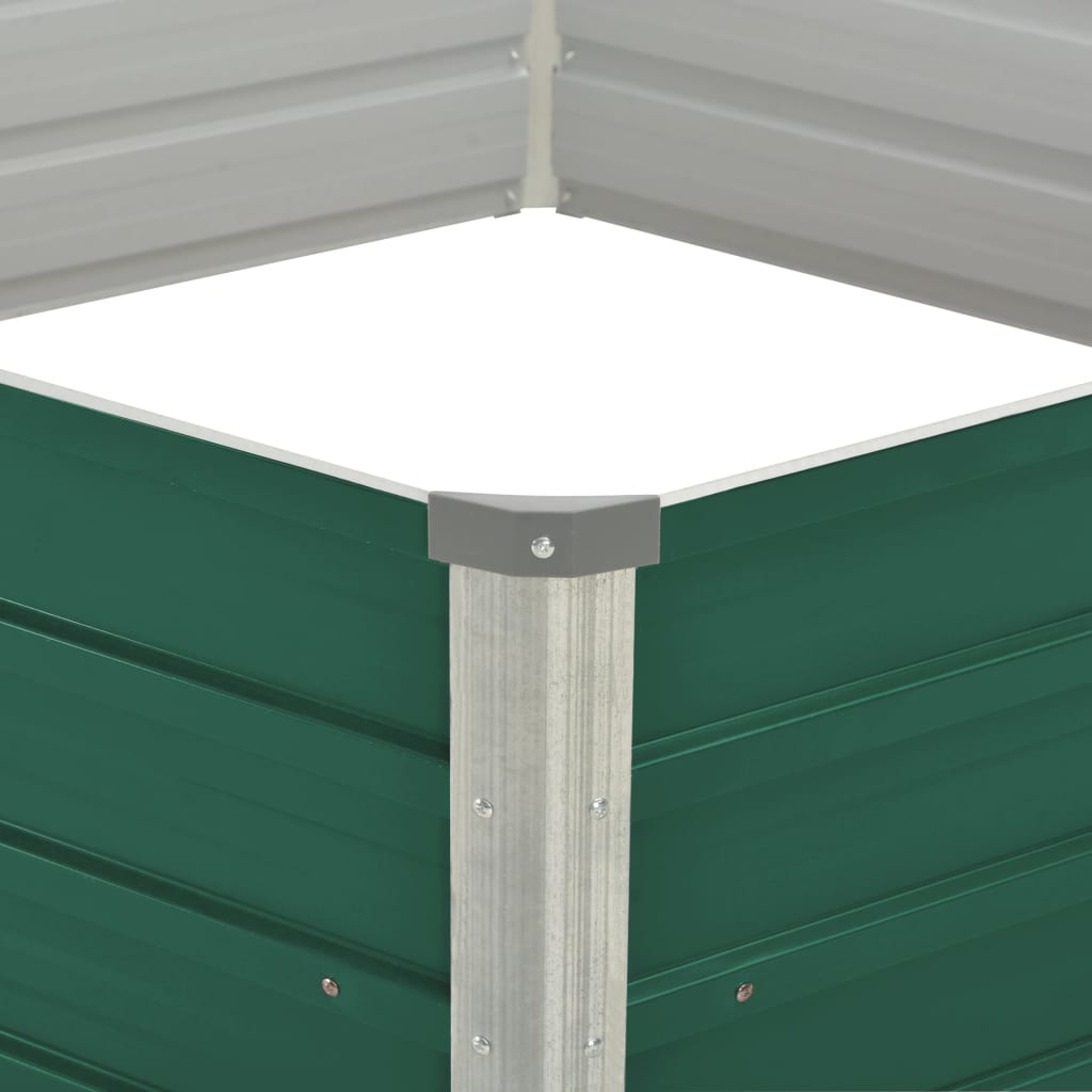 Hochbeet 129X129X45 Cm Verzinkter Stahl
