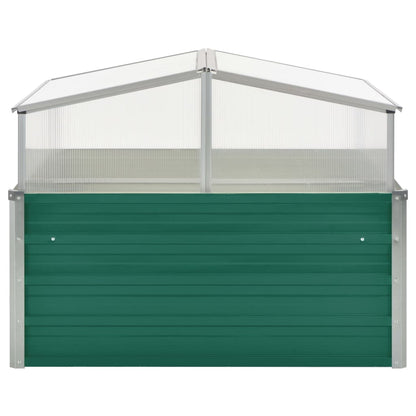 Gewächshaus 100X100X77 Cm Verzinkter Stahl