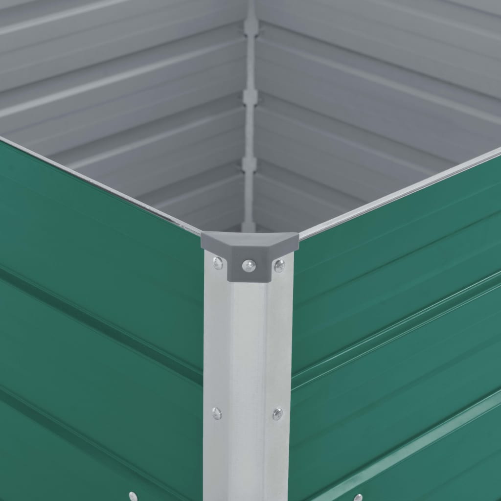 Hochbeet 100 X 100 X 77 Cm Verzinkter Stahl