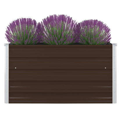 Hochbeet 100 X 100 X 45 Cm Verzinkter Stahl