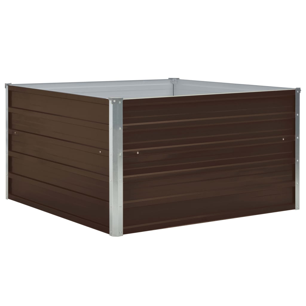 Hochbeet 100 X 100 X 45 Cm Verzinkter Stahl