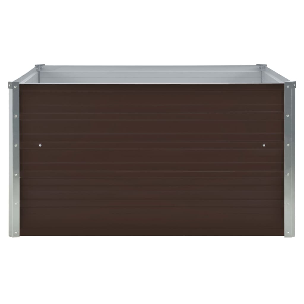 Hochbeet 100 X 100 X 45 Cm Verzinkter Stahl