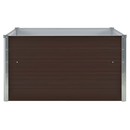 Hochbeet 100 X 100 X 45 Cm Verzinkter Stahl