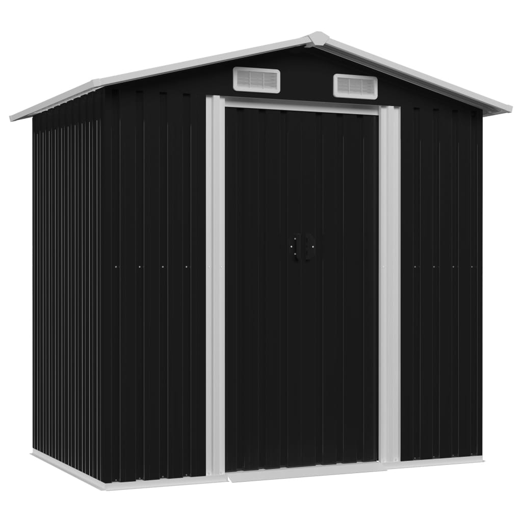 Gartenschuppen Stahl 204 X 132 X 186 Cm
