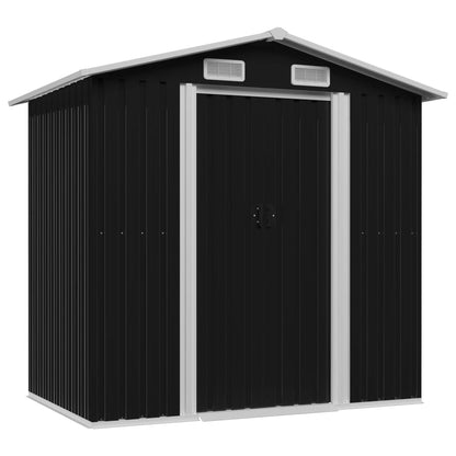 Gartenschuppen Stahl 204 X 132 X 186 Cm