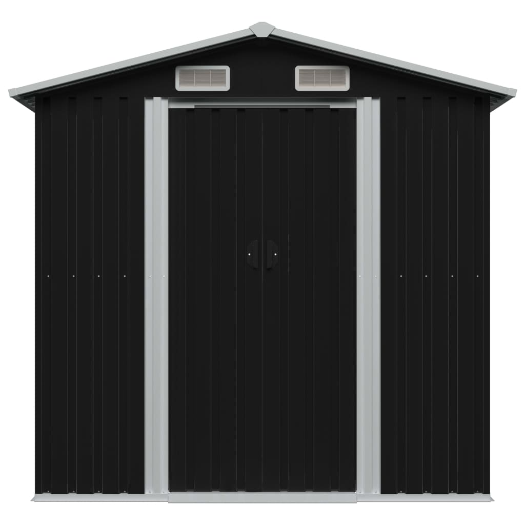 Gartenschuppen Stahl 204 X 132 X 186 Cm
