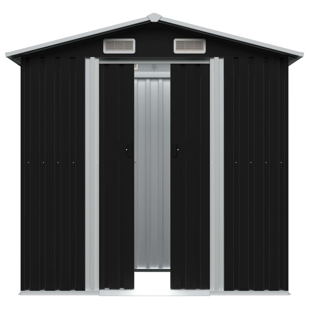 Gartenschuppen Stahl 204 X 132 X 186 Cm