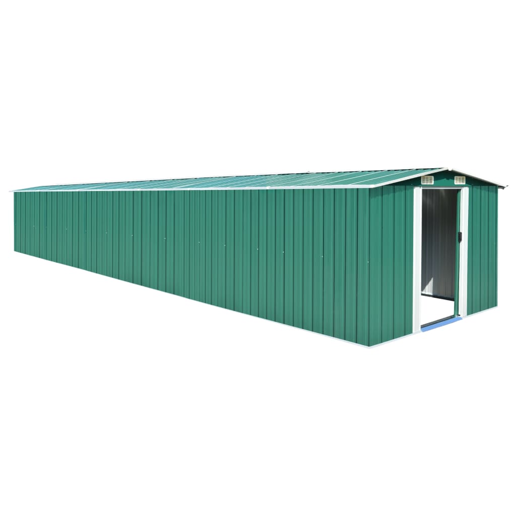 Gerätehaus 257X779X181 Cm Verzinkter Stahl