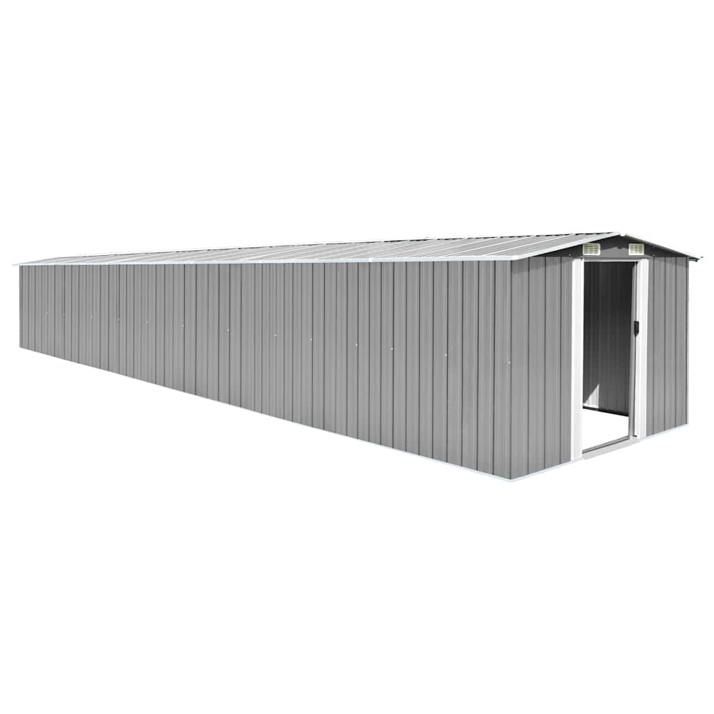 Gerätehaus 257X779X181 Cm Verzinkter Stahl