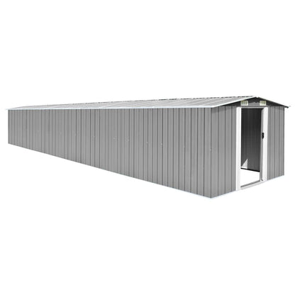 Gerätehaus 257X779X181 Cm Verzinkter Stahl
