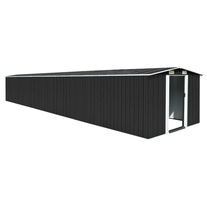 Gerätehaus 257X779X181 Cm Verzinkter Stahl